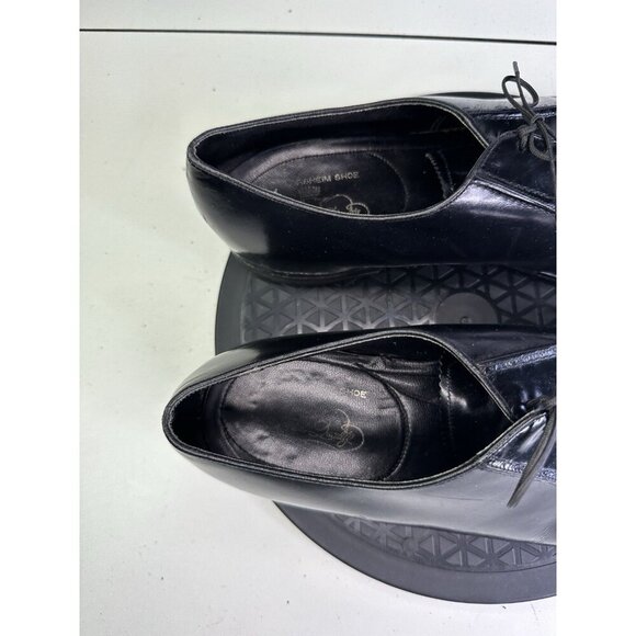 Florsheim Imperial Black Cap Toe Oxford Shoes Men’s Dress Leather Size 13 C - Picture 3 of 10